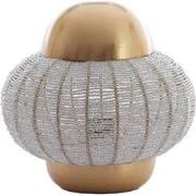 Light & Living - tafellamp - Cetara - zilver - metaal - nachtkastlamp ...