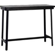 Bartafel Zwart Visgraat - 140x60x110cm - Max - Giga Meubel