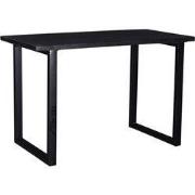 Countertafel Zwart Mangohout - 180x80x90cm - Martin - Giga Meubel