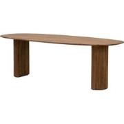 Eettafel Deens Ovaal 300cm - Bruin Mangohout - Feline