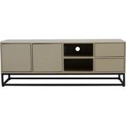 Tv-meubel Taupe Mangohout - Metaal - 200x45x55cm - Gita