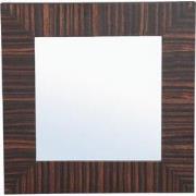 PTMD Spiegel Tiess - 59x6x59 cm - Hout - Bruin