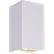 RADU Wandlicht wit vierkant 2xGU10 excl (max 50W)