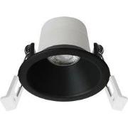 Deep Deco spot fixed + LED Module 7,5W 2700K, zwart, dimbaar