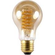 E27 LED Spiral A55 5W Amber 2200K Dimbaar