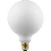 E27 LED Globe G125 10W Mat wit 2700K Dimbaar