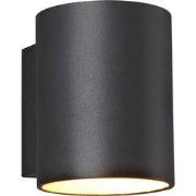 Mido wandlicht zwart / goud rond G9 excl (max 40W)