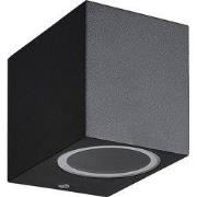 FLUX SQ wl 81mm GU10 (excl) max 35Watt IP54 zwart