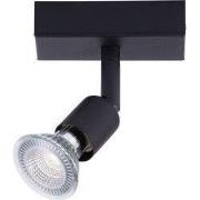 RUNE 1L GU10 LED 4,3W dim incl, zwart