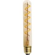 E27 LED Tube Spiral T30 5W Amber 2200K Dimbaar