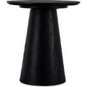 Salontafel Zwart Eikenhout  - 45x45x50cm - 9kg - Tango