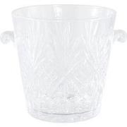 PTMD Glas Glass - 23x17x17 cm - Glas - Transparant