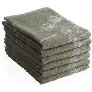 DoubleDry Luxe Keukenhanddoeken Set - 6 Stuks - 50x50 cm - 100% Katoen...