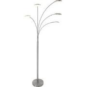 Mexlite - vloerlamp - Synna - staal - glas metaal - LED - 1327ST