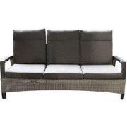 Barree 3-zits Loungebank
