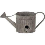 Clayre & Eef Decoratie Gieter  39x18x16 cm Grijs Metaal Woonaccessoire...