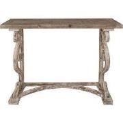 Clayre & Eef Sidetable  125x39x92 cm Bruin Hout Wandtafel