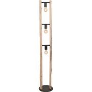 LABEL51 Vloerlamp Woody - Naturel - Hout - Vloerlamp