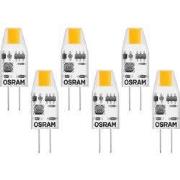 Osram G4 LED Steeklamp 1-10W Warm Wit 6-Pack