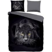 Pure Dekbedovertrek Black Panther-1-persoons (140 x 200/220 cm)