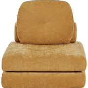 Beliani OLDEN - Slaapbank-Geel-Polyester