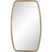 Clayre & Eef Spiegel  35x60 cm Goudkleurig Hout Rechthoek Grote Spiege...
