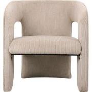 Leitmotiv - Fauteuil Vigor - Warmgrijs