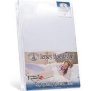 H&D Dubbel Jersey Hoeslaken - Wit Extra breed 200x200cm - 100% Katoen ...