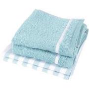 Twentse Damast 4PACK Keukentextiel Mix&Match Groen