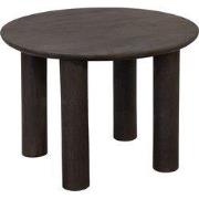 Salontafel Donkerbruin Mangohout - 60x60x43cm - Misao