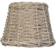 Clayre & Eef Lampenkap  Ø 20x15 cm Beige Rotan Rond Rieten Lampenkap
