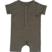 Baby's Only Boxpakje korte mouw Melange - Khaki - 62 - 100% ecologisch...