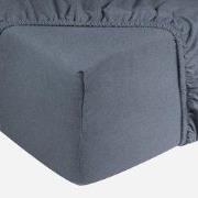 DoubleDry Hoeslaken Jersey 100% Katoen - Eenpersoons 90x200 cm - Zacht...