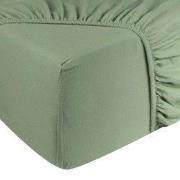 DoubleDry Hoeslaken Jersey 100% Katoen - Tweepersoons 140x200 cm - Zac...