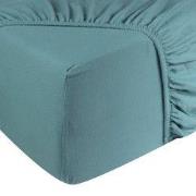 DoubleDry Hoeslaken Jersey 100% Katoen - Tweepersoons 180x200 cm - Zac...
