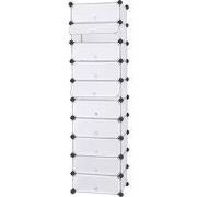 Schoenenrek 10 Modulaire Compartimenten - L43 cm