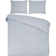 DoubleDry Dekbedovertrek 100% Natuurlijk Katoen - Eenpersoons 140x200/...