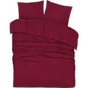 DoubleDry Dekbedovertrek Flanel 100% Zacht Katoen - Lits Jumeaux 240x2...