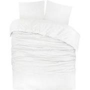 DoubleDry Dekbedovertrek Flanel 100% Zacht Katoen - Lits Jumeaux 240x2...