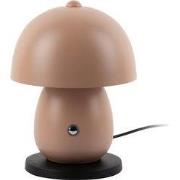 Tafellamp Mono Led - Zachtbruin - Ø14cm