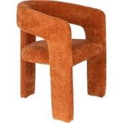 Housecraft Living Valentin Eetkamerstoel Gestoffeerd Oranje - Set van ...