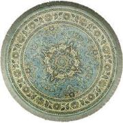 Dutchbone Bodega Rond Vloerkleed Groen 175'