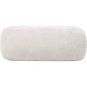 Poef Beige Stof - Zithoogte 38cm - 100x50x38cm - Sarah