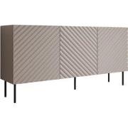 Meubella - Dressoir Laguna - Beige - 165 cm
