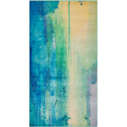 Beliani SUSUZ - Laagpolig-Blauw-Polyester