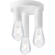 Moderne LED Plafondlamp Marna - Wit - Rond - 19/19/16.5cm - geschikt v...