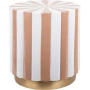 Leitmotiv - Kruk Candy Swirl - Soft brown & white