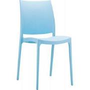 ENZO design stoel 53x46x82 cm Blauw