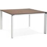 XLINE vergadertafel 140x140x745 cm Bruin