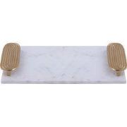 PTMD Plateau Dez - 45x25x5 cm - Marmer - Goud